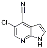 Structure of 5-Chloro-1H-pyrrolo[2,3-b]pyridine-4-carbonitrile