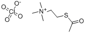 Structure of ACETYLTHIOCHOLINE PERCHLORATE