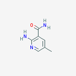 2-Amino-5-methylnicotinamide结构式