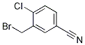 Structure of 3-(bromomethyl)-4-chlorobenzonitrile