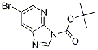 Structure of 3H-IMidazo[4,5-b]pyridine-3-carboxylicacid,6-broMo-,1,1-diMethylethylester