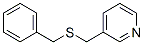 3-(benzylsulfanylmethyl)pyridine结构式