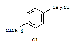 Benzene, 2-chloro-1,4-bis-(chloromethyl)结构式