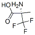 Structure of D-ALANINE,3,3,3-TRIFLUORO-2-METHYL-