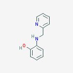 Phenol, 2-[(2-pyridinylmethyl)amino]-结构式