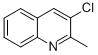 Structure of 3-CHLORO-2-METHYLQUINOLINE