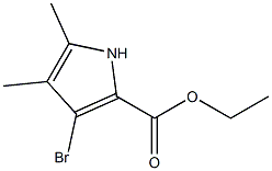 Structure of Ethyl 3-broMo-4,5-diMethyl-1H-pyrrole-2-carboxylate