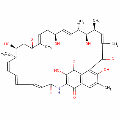 淀变菌素 I结构式