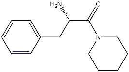 (S)-1-(2-氨基-1-氧代-3-苯丙基)哌啶结构式
