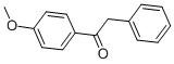 Structure of 4'-METHOXY-2-PHENYLACETOPHENONE