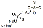 Structure of AuNa3O6S4+2