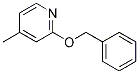 2-phenylmethyloxy-4-methylpyridine结构式