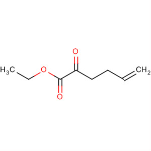 Structure of 5-Hexenoic acid, 2-oxo-, ethyl ester