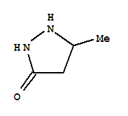 Structure of 3-Methyl-5-pyrazolidinone