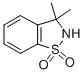 Structure of 2,3-DIHYDRO-3,3-DIMETHYL-1,2-BENZISOTHIAZOLE 1,1-DIOXIDE