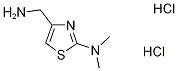 Structure of 4-(aminomethyl)-N,N-dimethyl-1,3-thiazol-2-amine(SALTDATA: 2HCl 0.2H2O)