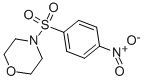Structure of 4-[(4-NITROPHENYL)SULFONYL]MORPHOLINE
