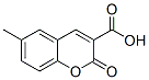 Structure of 2-Oxo-6-methyl-2H-1-benzopyran-3-carboxylic acid