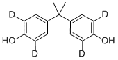 双酚A-2,2,6,6-D4结构式