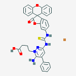 Structure of FLUORESCEINYL GABAZINE, BROMIDE