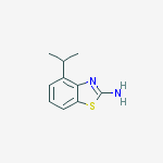 Structure of 4-isopropyl-1,3-benzothiazol-2-amine