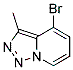 Structure of 4-Bromo-3-methyl-[1,2,3]triazolo[1,5-a]pyridine