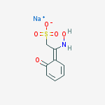 Structure of SODIUM 2'-HYDROXYACETOPHENONE OXIME-2-SULPHINATE