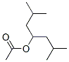 Structure of 3-methyl-1-isobutylbutyl acetate