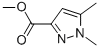 Structure of METHYL 1,5-DIMETHYL-1H-PYRAZOLE-3-CARBOXYLATE