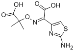 Structure of (Z)-2-(2-Aminothiazol-4-yl)-2-(1-carboxy-1-methyl)ethoxyiminoacetic acid