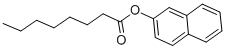 Structure of 2-NAPHTHYL CAPRYLATE