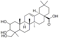Structure of 2,3,23-Trihydroxy-12-oleanen-28-oic acid