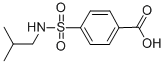 4-[(isobutylamino)sulfonyl]benzoic acid结构式