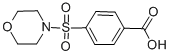 Structure of 4-(MORPHOLINE-4-SULFONYL)-BENZOIC ACID