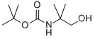 Structure of N-BOC-2-AMINO-2-METHYL-1-PROPANOL  97