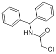 Structure of N-Benzhydryl-2-chloro-acetamide