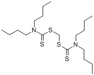 Structure of 4,4-Methylene bis(dibutyldithiocarbamate)