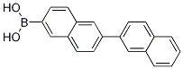 Structure of [2,2'-binaphthalen]-6-ylboronic acid