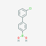 Structure of 3'-CHLORO-BIPHENYL-4-BORONIC ACID