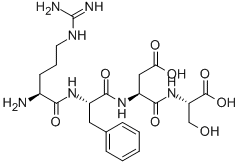 Structure of ARG-PHE-ASP-SER