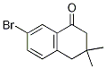 Structure of 7-broMo-3,3-diMethyl-3,4-dihydronaphthalen-1(2H)-one