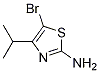 Structure of 5-Bromo-4-isopropylthiazol-2-amine