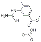 Structure of 3-[(aMinoiMinoMethyl)aMino]-4-Methylbenzoic acid Methyl ester Mononitrate
