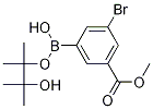 Structure of 3-Bromo-5-(methoxycarbonyl)benzeneboronic acid pinacol ester