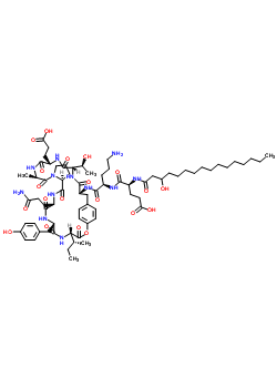 Structure of Fengycin