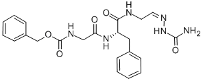 Structure of Z-GLY-PHE-GLY-ALDEHYDE SEMICARBAZONE