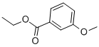 Structure of ETHYL 3-METHOXYBENZOATE