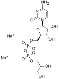 Structure of CYTIDINE 5-DIPHOSPHOGLYCEROL DISODIUM SALT
