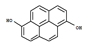 1,6-Dihydroxypyrene结构式