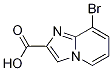 Structure of 8-bromoimidazo[1,2-a]pyridine-2-carboxylic acid